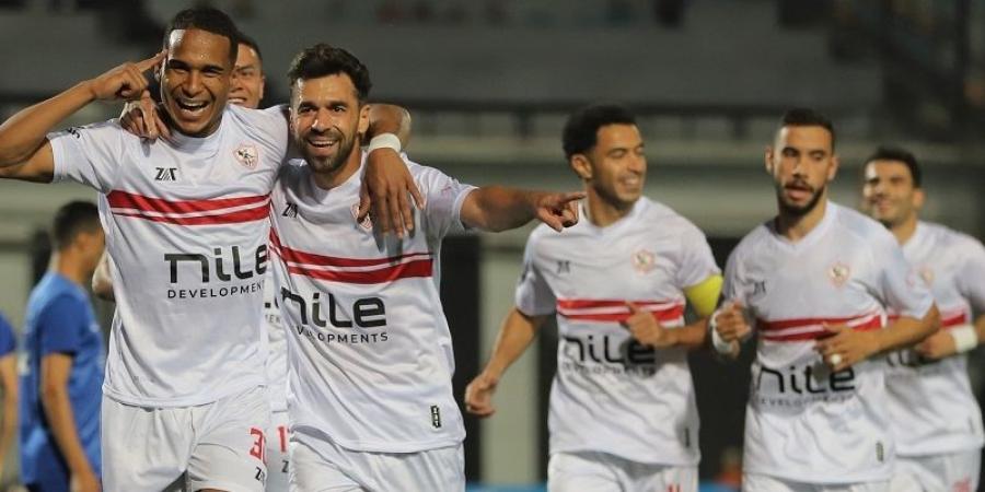 الزمالك يتأهل إلى نصف نهائي كأس مصر برباعية ضد سموحة - جريدة مانشيت